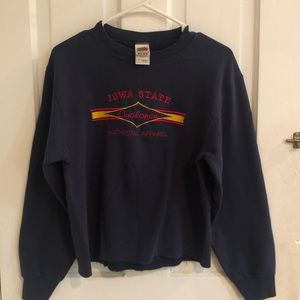 Vintage Navy Iowa State sweatshirt